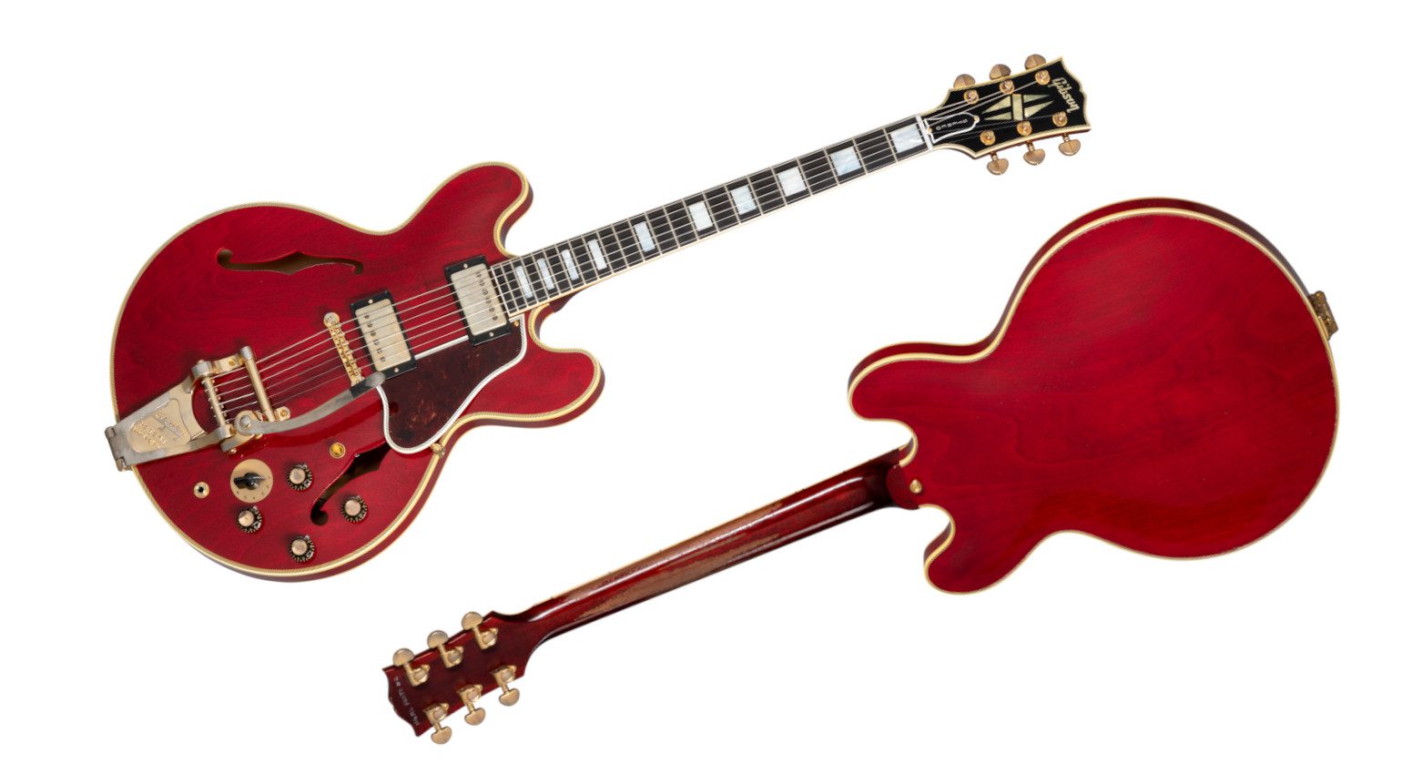 Gibson Noel Gallagher 1960 ES-335 Front Back