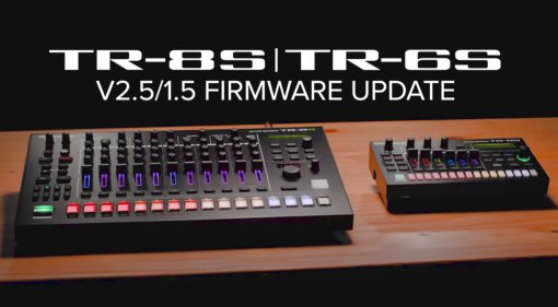 Roland TR-6S und TR-8S Updates