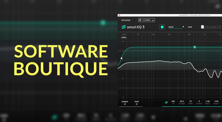 Software-Boutique: Ramp, DistoFonic, MIDITrail und smart:EQ3