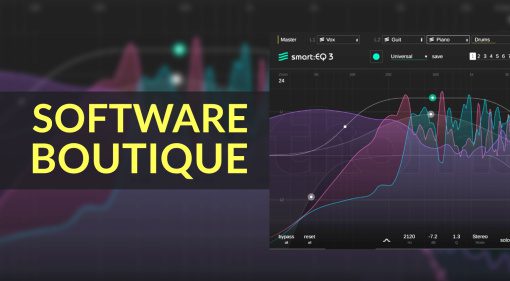 Software-Boutique: Ramp, DistoFonic, MIDITrail und smart:EQ3