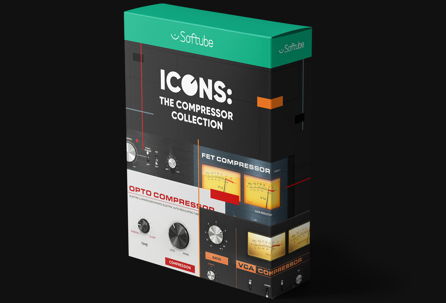Softube Icons: The Compressor Collection