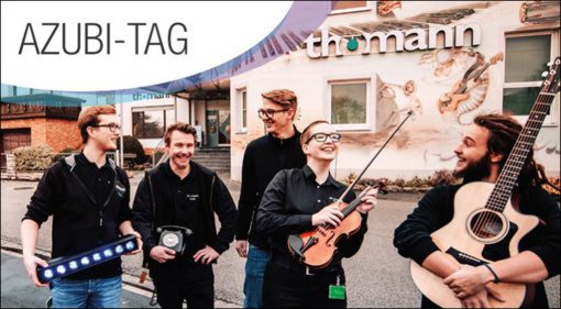 Thomann lädt am 24. September zum Azubi-Tag 2022 ein!
