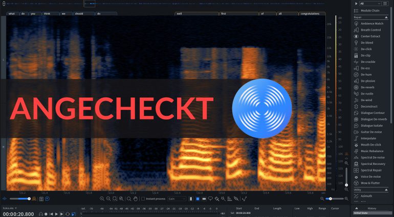 iZotope RX 10 im Test