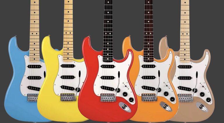 Fender Japan International Color Stratocaster Limited Edition