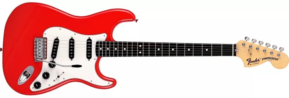 Fender Japan International Color Stratocaster Limited Edition Morroco Red