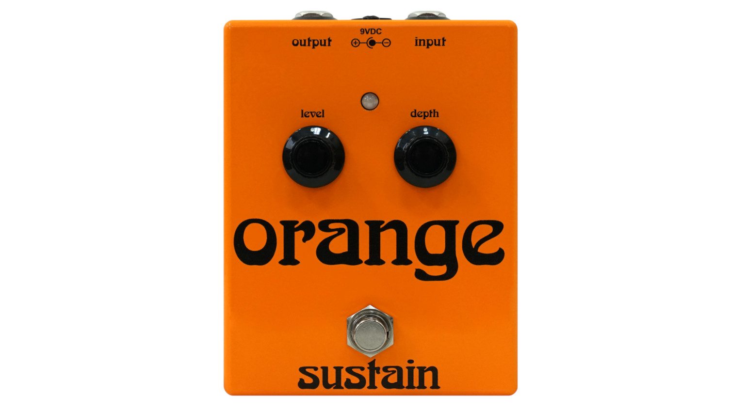 Orange Sustain Effekt Pedal