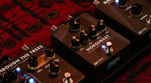 PRS Pedals: Drei Bodentreter bringen Kompressor, Flanger und Overdrive