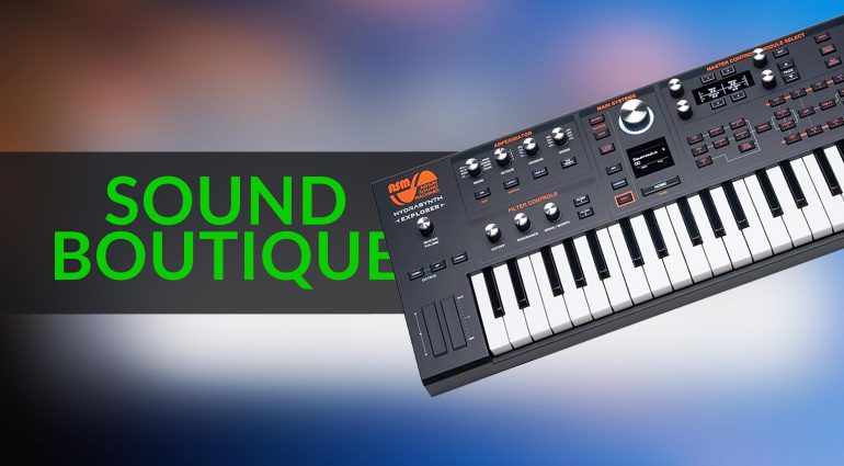 Sound-Boutique: Hydrasynth, Pulsar-23, Jupiter-8, Ableton Live und mehr