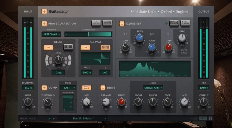 SSL Guitarstrip Plugin: Und eure Gitarre klingt perfekt?