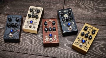 Victory Amps V1 Pedals: Fünf Pedale zusammen mit ThorpyFX