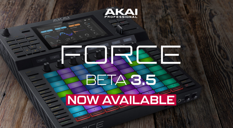 AKAI Force 3.5 Update