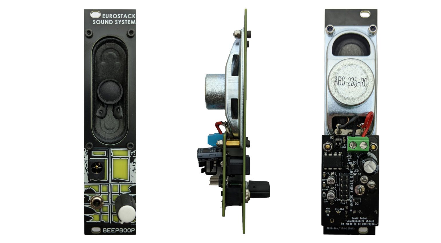Modular-Boutique Beepboop Eurostack Sound System