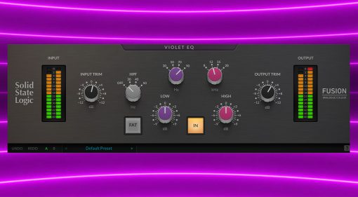 Deal: SSL Fusion Violet EQ kurzzeitig mit 85 % Rabatt für nur 33 Euro!