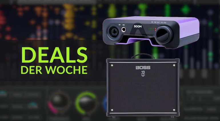 Deals der Woche Boss Zynaptiq Apogee