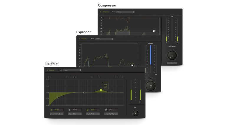 Die DSP-Effekte des Lewitt CONNECT 6