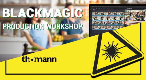 Workshops zu Live-Video-Produktion und Laserschutz bei Thomann