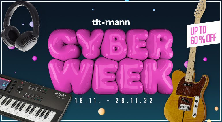 Cyberweek 2022 bei Thomann: Deals, Angebote und Schnäppchen!