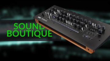 Minilogue XD, Repro, Cyberweek und Ableton Live in der Sound-Boutique