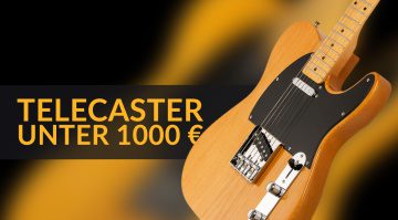 Telecaster kaufen unter 1000 Euro