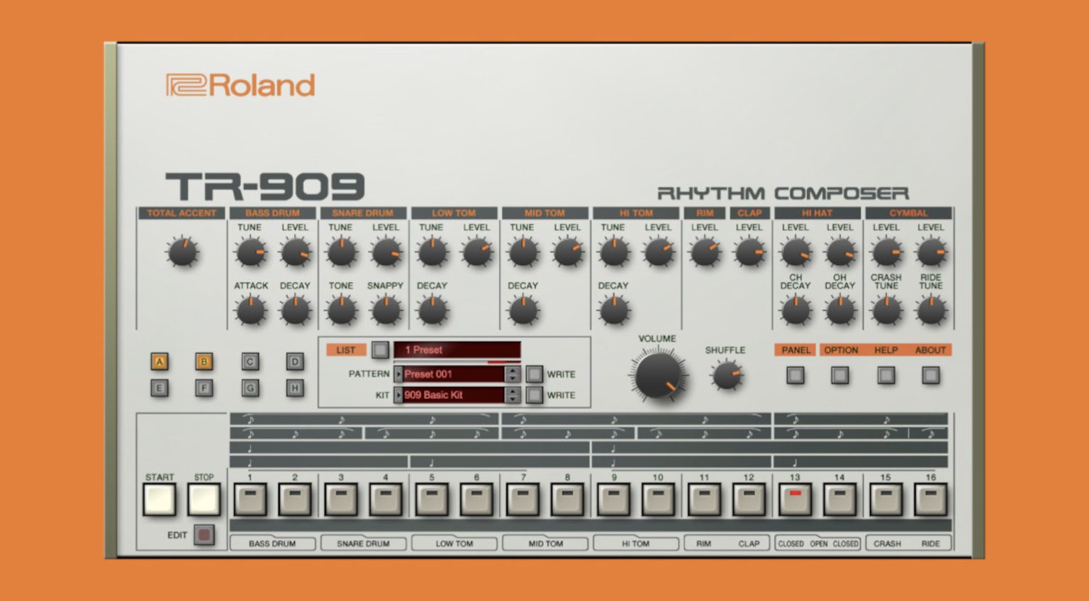 Drum Machine Collection von Roland 5 Legenden gearnews.de