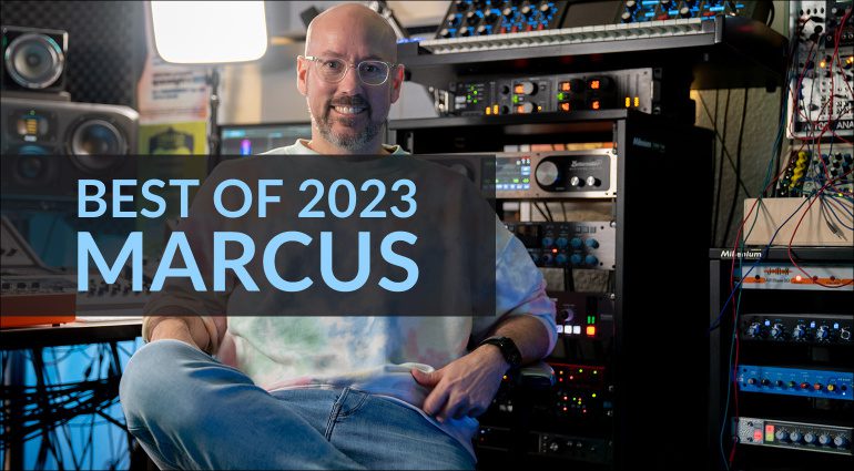 Best of 2023 Marcus: Das war mein Jahr im Studio und bei GEARNEWS.de