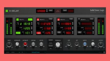 Solid State Logic X-Delay Plugin für kurze Zeit nur 35 Euro!