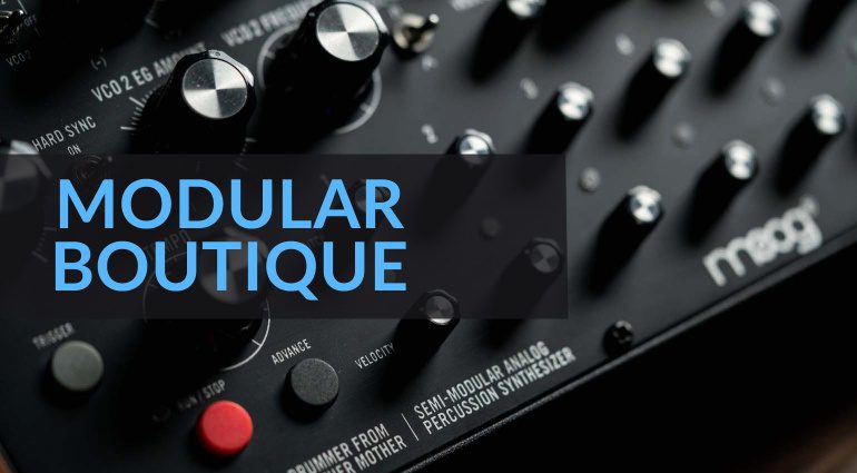 Moog Knob Kit in der Modular-Boutique