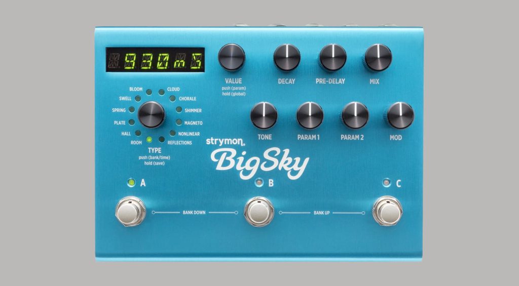 Ein Klassiker unter den Halleffekten: Strymon BigSky