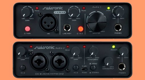 Swissonic Audio 1 und Audio 2 USB-Interfaces