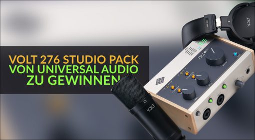 Gewinnspiel: Universal Audio Volt 276 Studio Pack & Plugin-Pack!