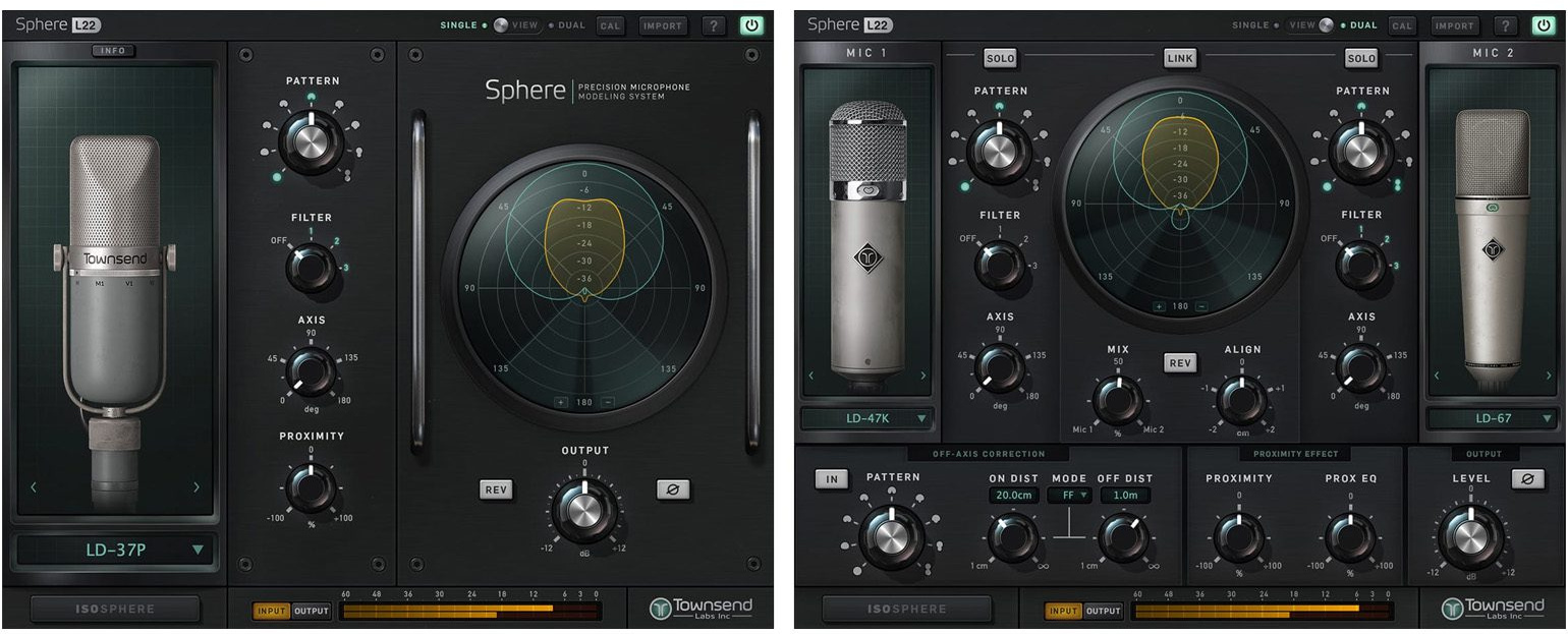 Sphere Plugin Collection für mono und stereo