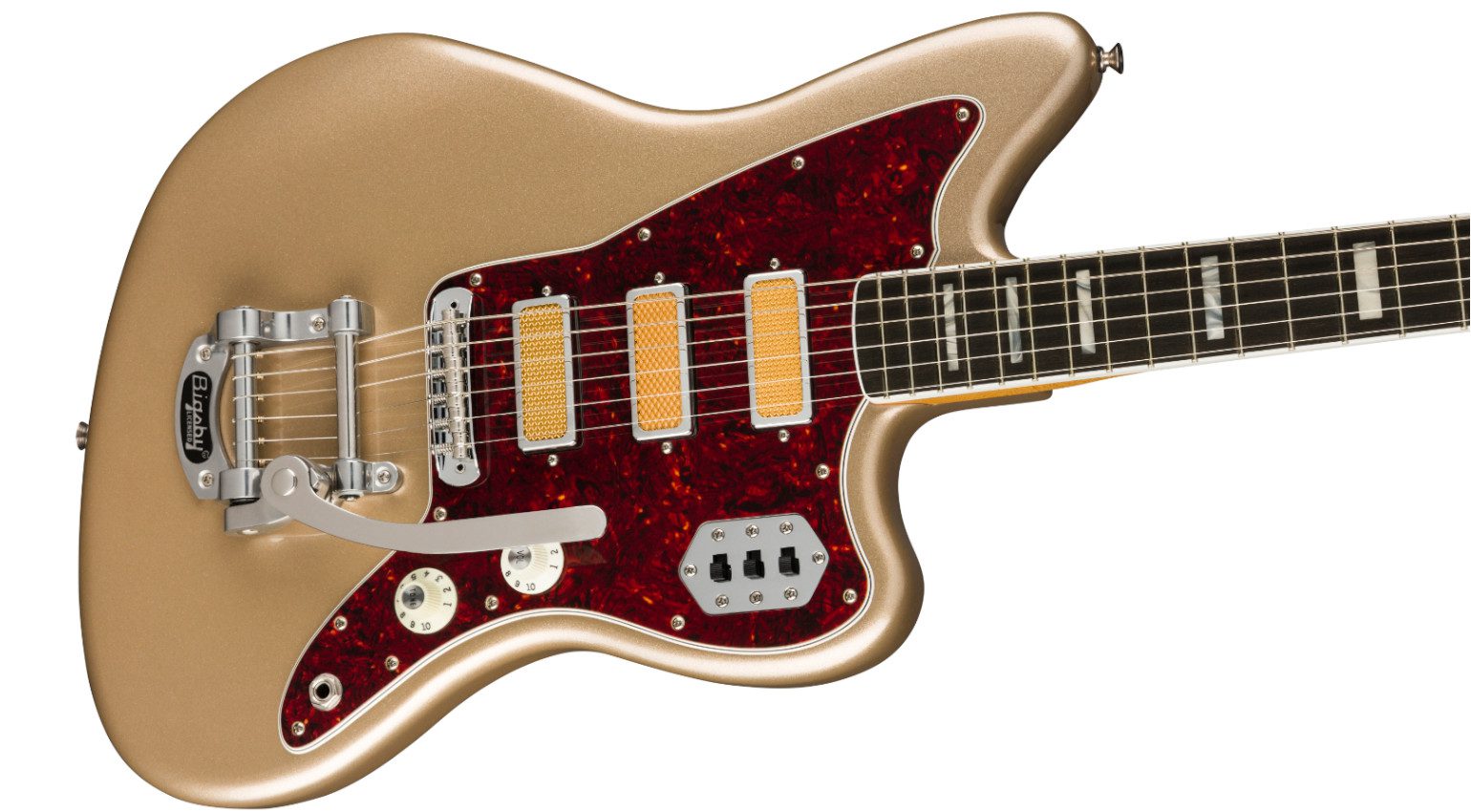 Fender Gold Foil Jazzmaster Shoreline Gold Body