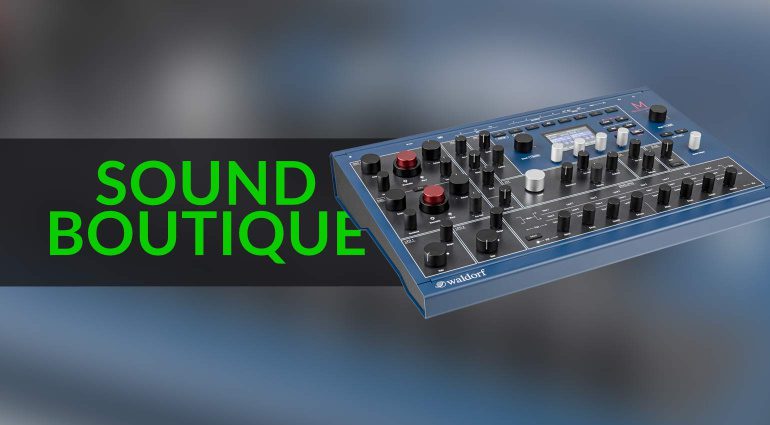 Waldorf M, Chris Hein und Monomachine in Ableton Live: Sound-Boutique