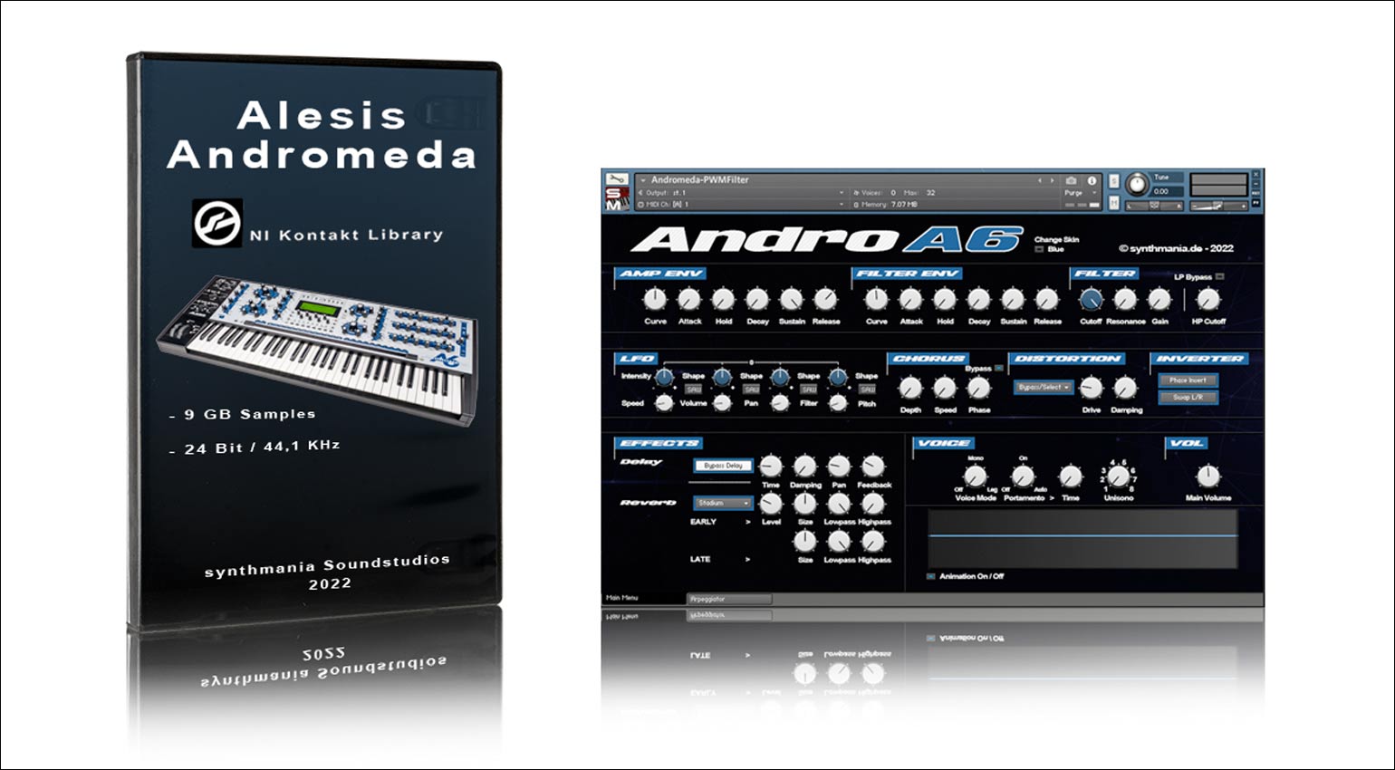 Synthmania Andro A6 für Native Instruments Kontakt