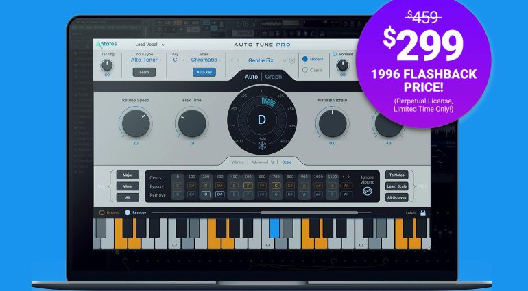 Deal: Antares Auto-Tune Pro X mit 34 Prozent Rabatt!