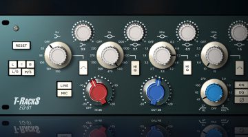 Kostenlos: IK Multimedia T-RackS EQ 81 Equalizer Plugin