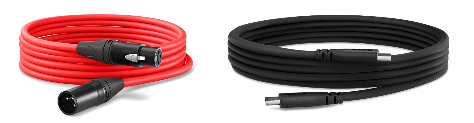 XLR- und USB-Kabel gehören zum Lieferumfang des NT1 5th Generation