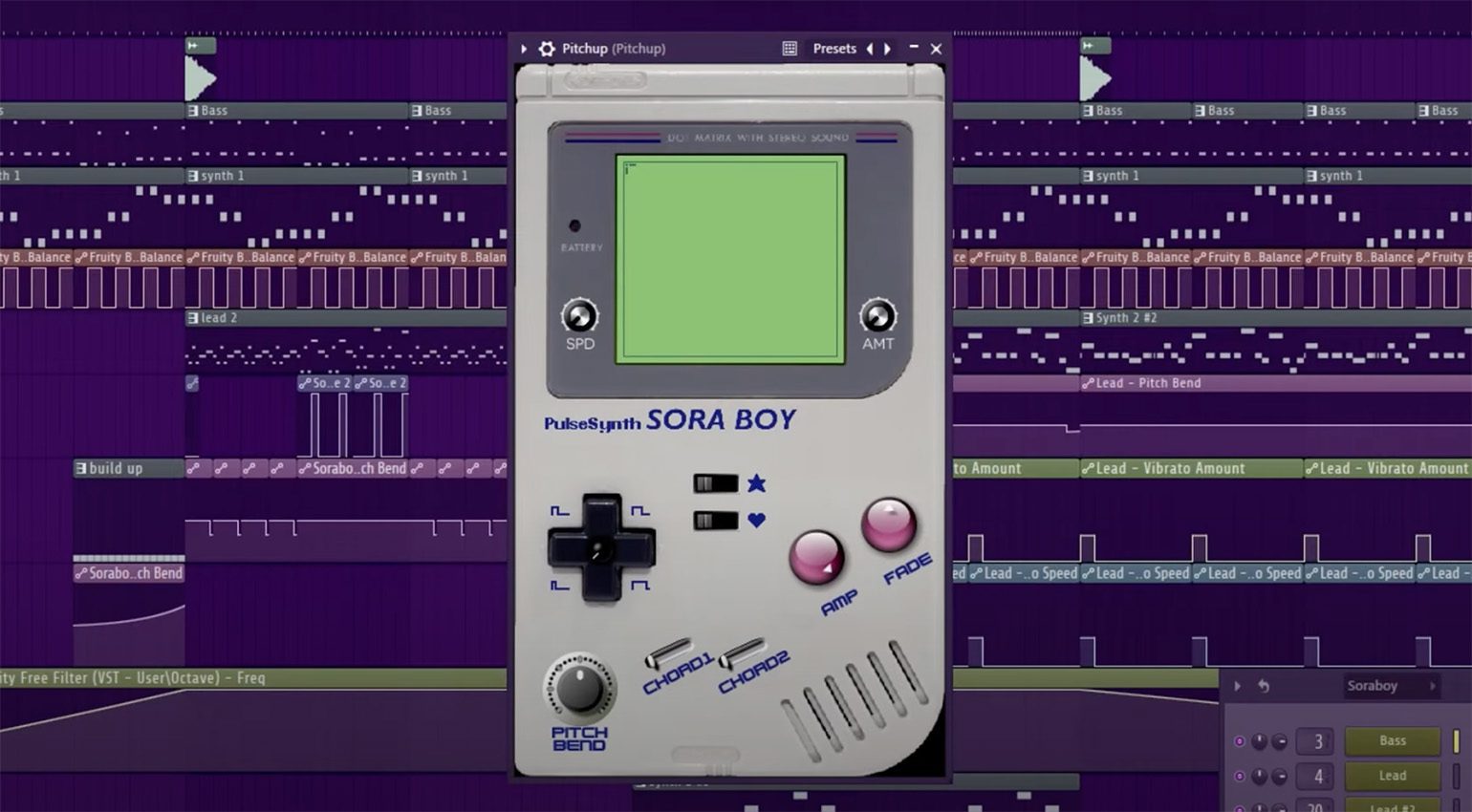 Shadowsora Soraboy ist ein Gameboy-Synthesizer