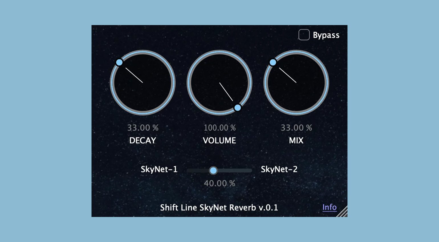 Shift Line SkyNet emuliert das Astronaut Effektpedal