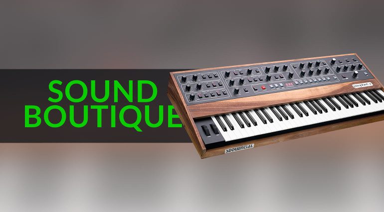 Prophet, Massive, Kontakt, Ableton Live: Sound-Boutique