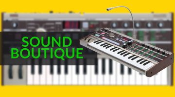 microKORG, Diva, Percussion Factory, Ableton Live: Sound-Boutique