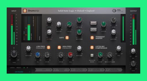 Deal: SSL Drumstrip Plugin mit 90 Prozent Rabatt!