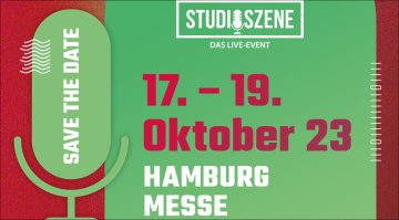 Studioszene 2023 findet im Oktober in Hamburg statt