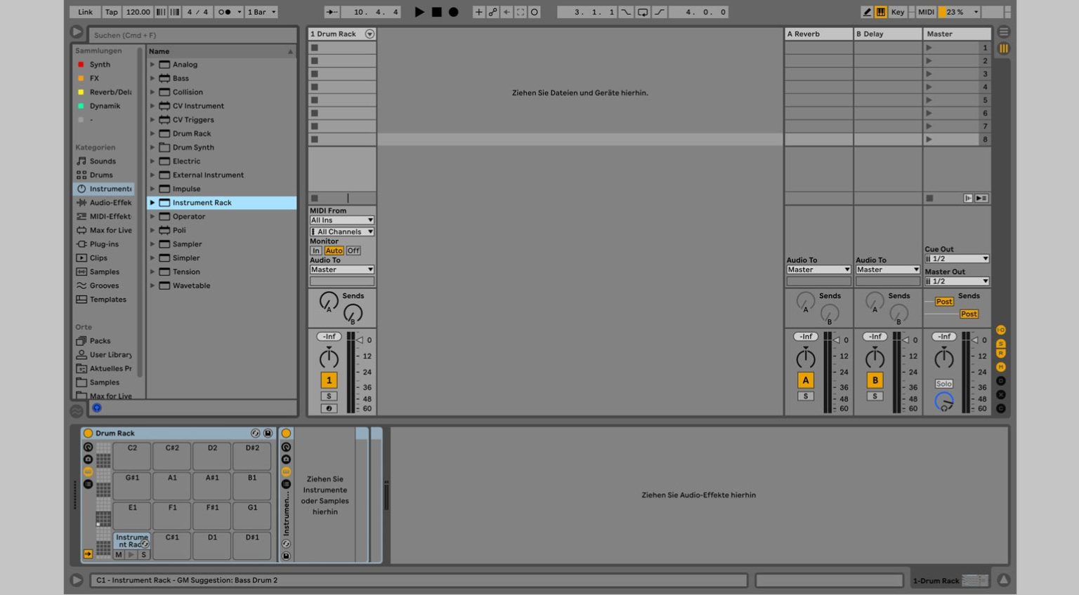 DrumSynthesizer in Ableton Live Tutorial gearnews.de