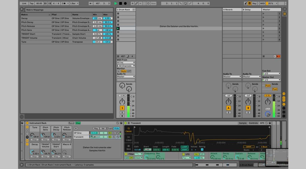 DrumSynthesizer in Ableton Live Tutorial gearnews.de