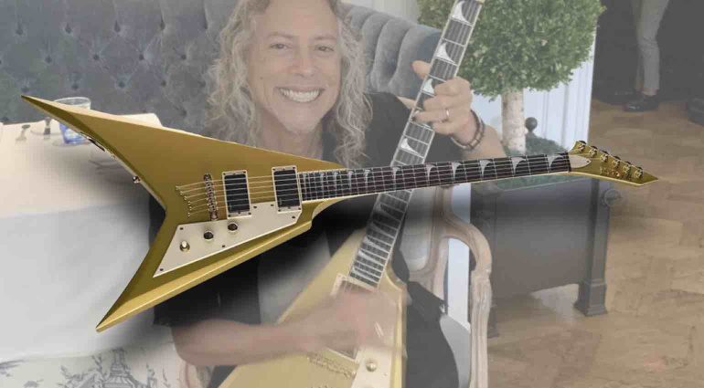 ESP Kirk Hammett LTD KH V Signature teaser