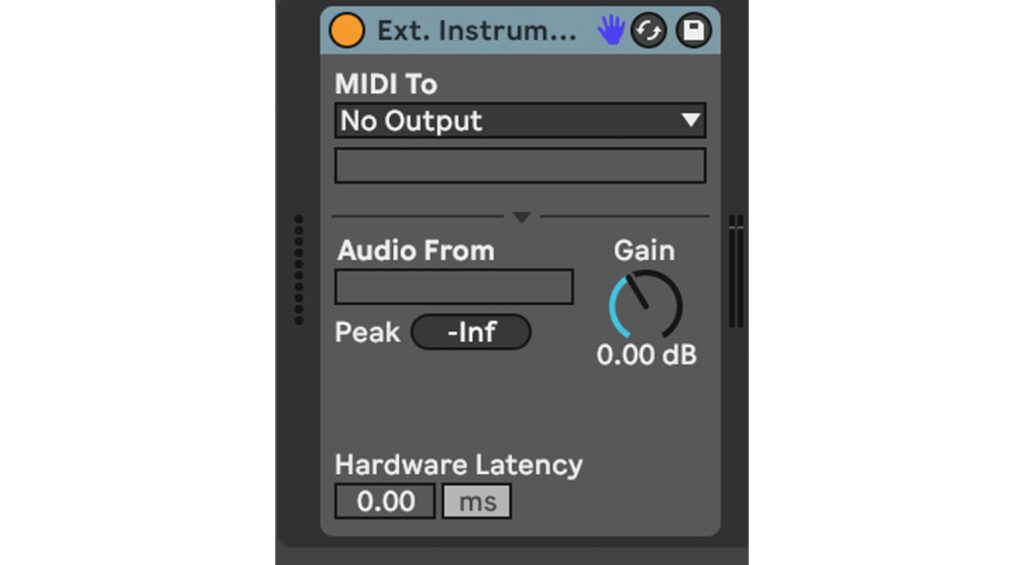 Das External Audioinstrument