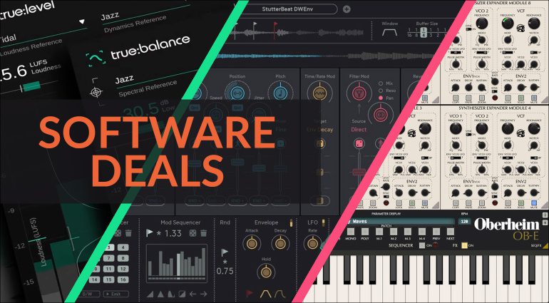 GForce Software, Sonible und Sugarbytes in den Software Deals der Woche!