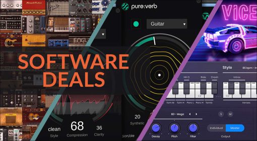 IK Multimedia, Sonible, UJAM und Magix in den Software Deals der Woche