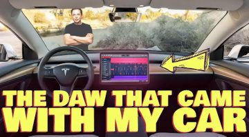 Tesla Trax DAW: Im Auto professionell Musik produzieren?